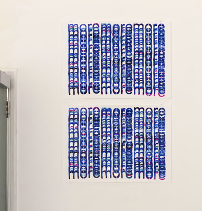 Philip Bradshaw, Installation view, Open Studio 2017